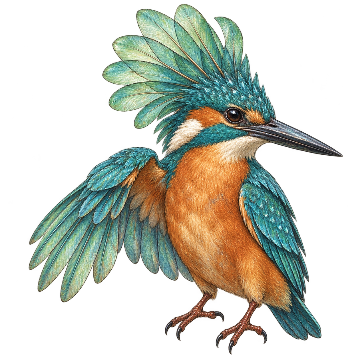 Jadecrest Kingfisher