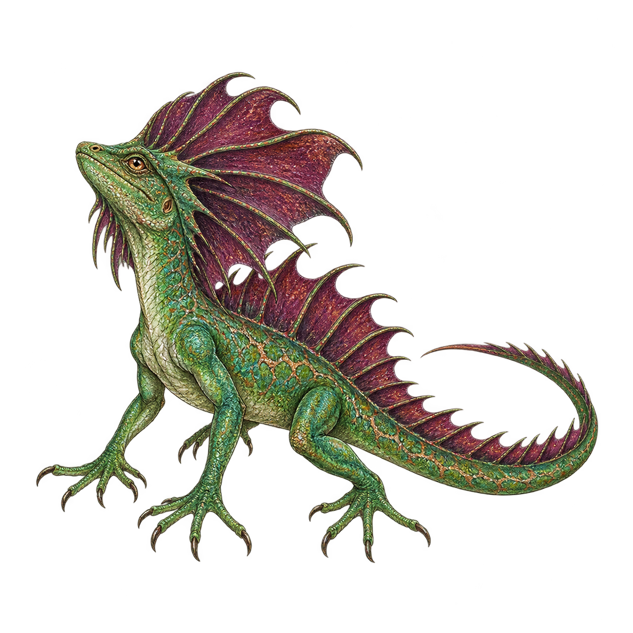 Velvetcrest Basilisk